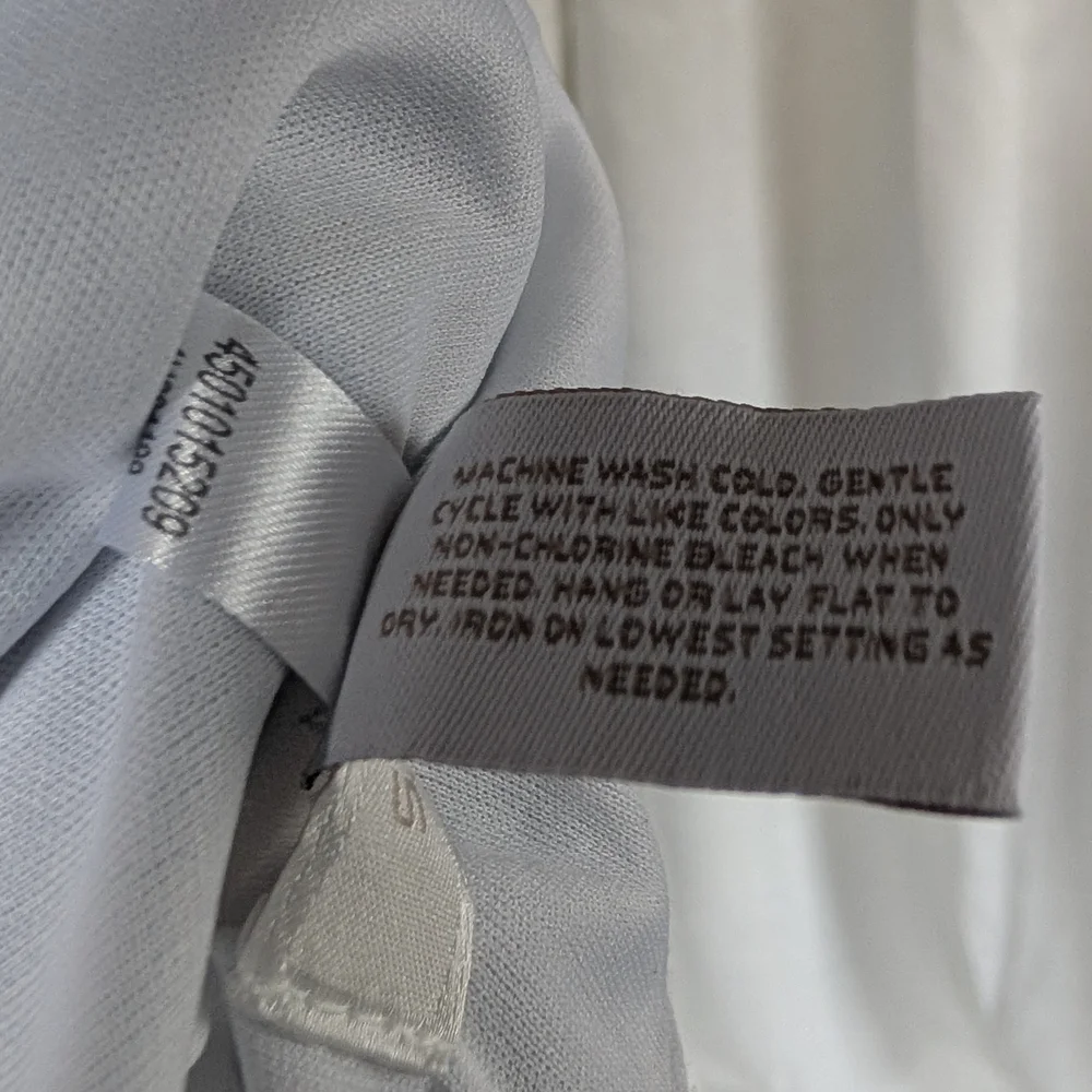 Chico's Blue and White Patterned Dress - Picture 7 of 15